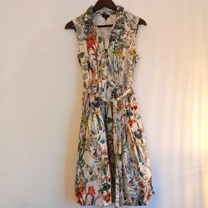Talbots Orchid midi dress. Size 10